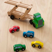 Wooden Car Carrier J6