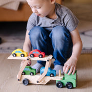 Wooden Car Carrier X2