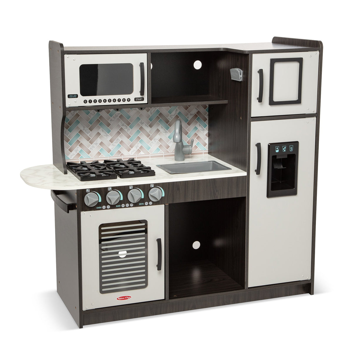 Wooden Chef's Kitchen - Charcoal P8