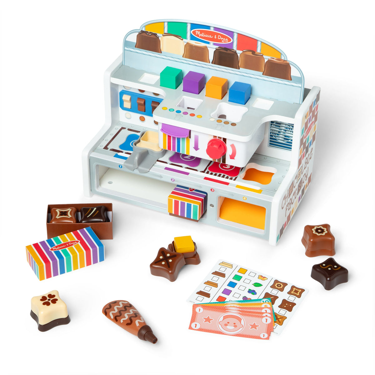 Wooden Chocolate Factory Play Set D7