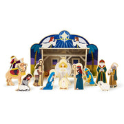Wooden Christmas Nativity Set I1