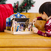 Wooden Christmas Nativity Set I1