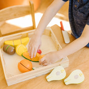 Wooden Cutting Fruit Play Food H1