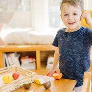 Wooden Cutting Fruit Play Food H1