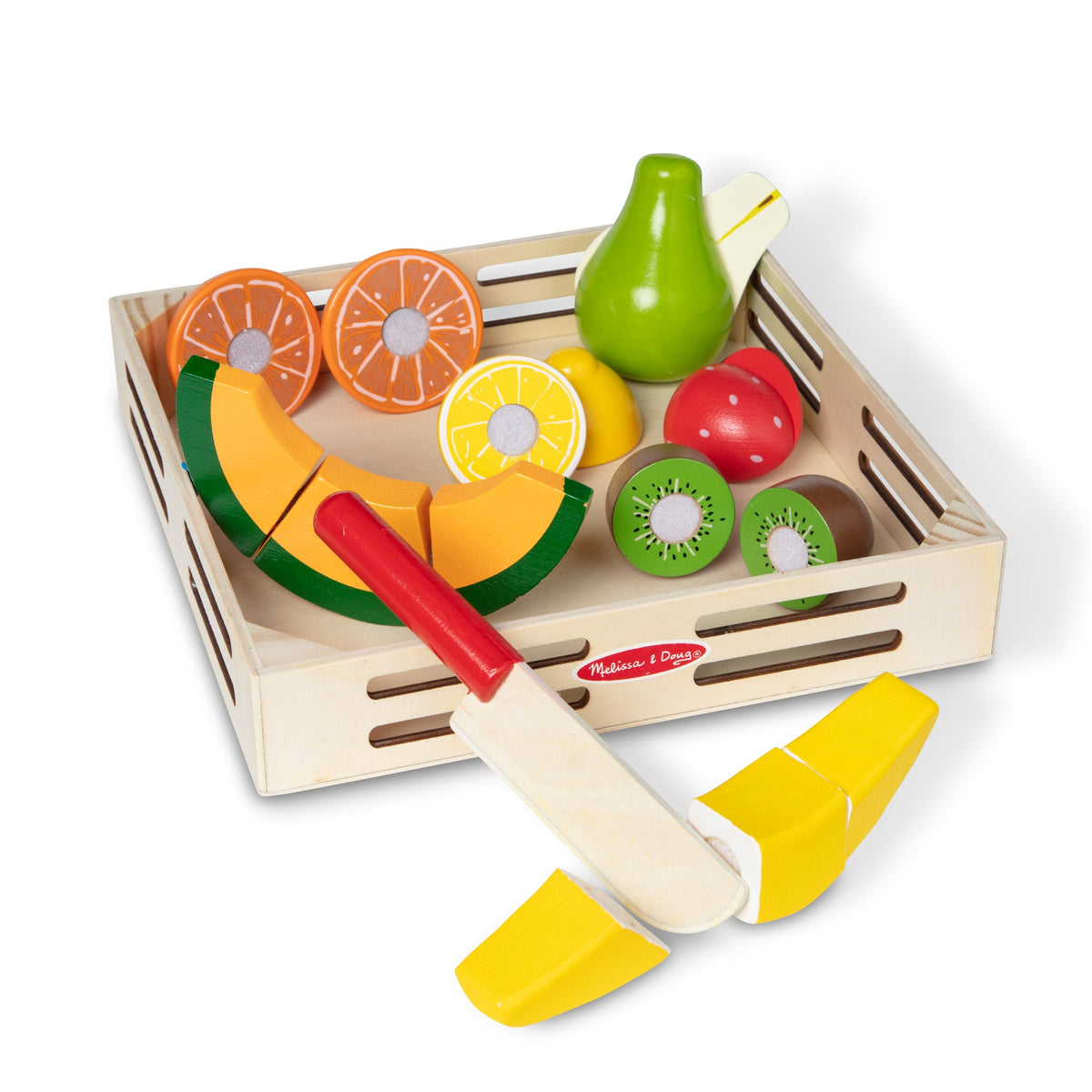 Wooden Cutting Fruit Play Food K3