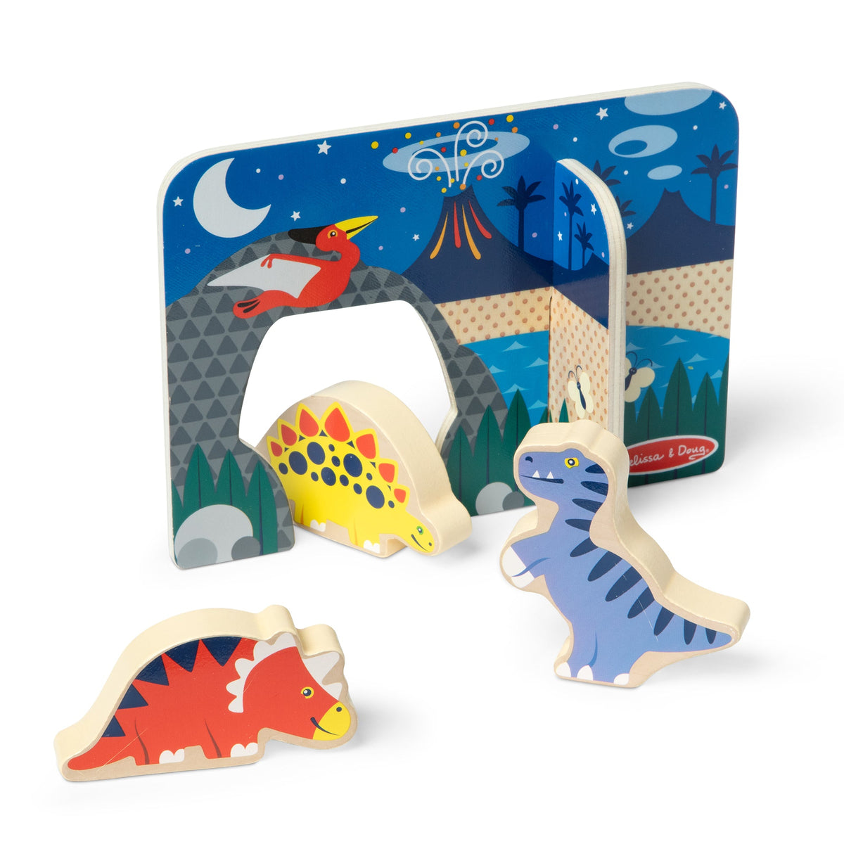 Wooden Dinosaurs Play Set Y8