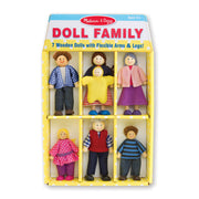 Wooden Doll Family I1
