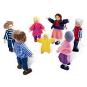 Wooden Doll Family I1