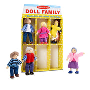 Wooden Doll Family I1
