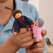 Wooden Doll Family K9