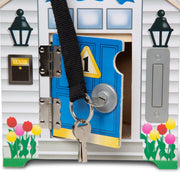 Wooden Doorbell House X5