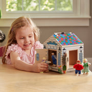 Wooden Doorbell House X5