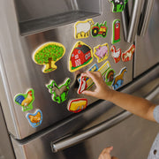 Wooden Farm Magnets O0
