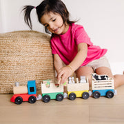 Wooden Farm Train G9