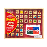 Wooden Favorite Things Stamp Set T6