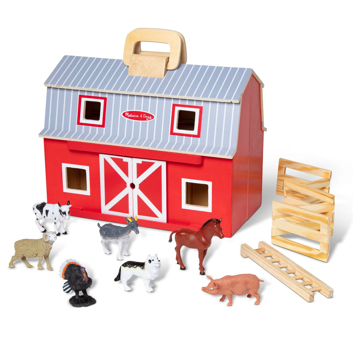 Wooden Fold & Go Barn G0