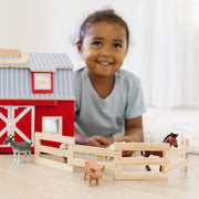 Wooden Fold & Go Barn Y5