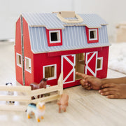 Wooden Fold & Go Barn Y5