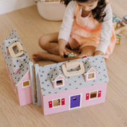 Wooden Fold & Go Dollhouse Q2