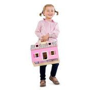 Wooden Fold & Go Dollhouse Q2