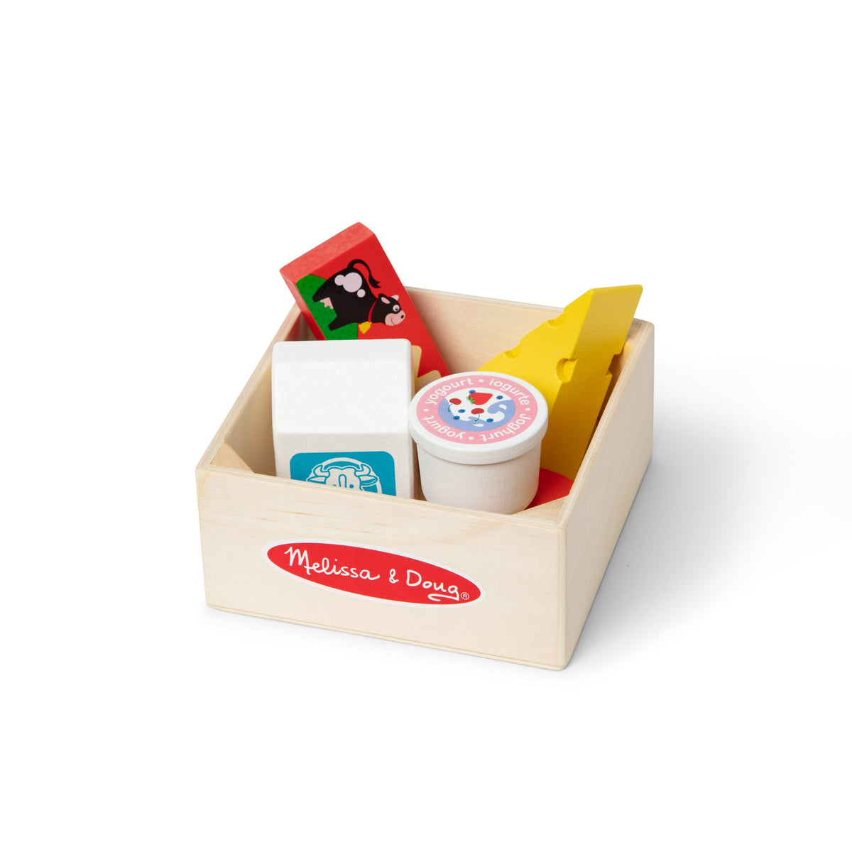 Wooden Food Groups Play Set – Dairy Q2