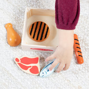 Wooden Food Groups Play Set – Protein G8