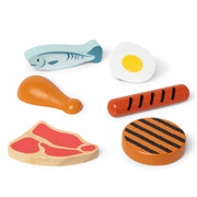 Wooden Food Groups Play Set – Protein G8