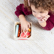 Wooden Food Groups Play Set – Protein G8