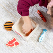 Wooden Food Groups Play Set – Protein G8