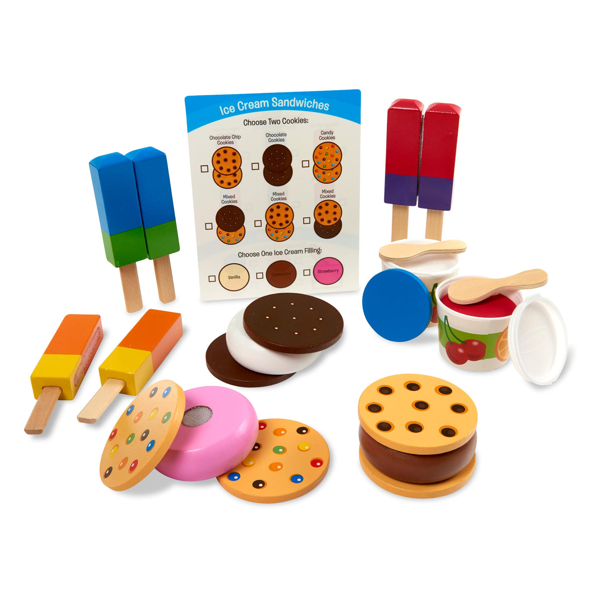 Wooden Frozen Treats Play Set E2