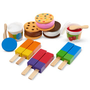 Wooden Frozen Treats Play Set O0