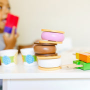 Wooden Frozen Treats Play Set O0