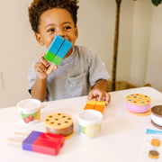 Wooden Frozen Treats Play Set O0