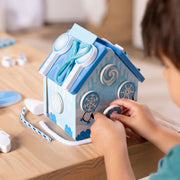 Wooden Gingerbread House Play Set – Winter Frost Y9