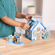Wooden Gingerbread House Play Set – Winter Frost Y9