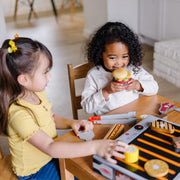 Wooden Grill & Serve BBQ Set J0