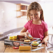 Wooden Grill & Serve BBQ Set J0