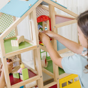Wooden Hi-Rise Dollhouse U8