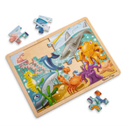 Wooden Jigsaw Puzzle - Under the Sea - 24 Pieces S9
