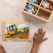 Wooden Jigsaw Puzzles in a Box - Construction F5