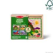 Wooden Jigsaw Puzzles in a Box - Dinosaurs B7
