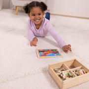 Wooden Jigsaw Puzzles in a Box - Dinosaurs B7