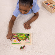 Wooden Jigsaw Puzzles in a Box - Dinosaurs B7