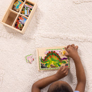 Wooden Jigsaw Puzzles in a Box - Dinosaurs B7