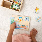 Wooden Jigsaw Puzzles in a Box - Pets D8