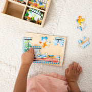 Wooden Jigsaw Puzzles in a Box - Pets D8
