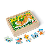 Wooden Jigsaw Puzzles in a Box - Pets D8