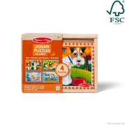 Wooden Jigsaw Puzzles in a Box - Pets D8