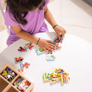 Wooden Jigsaw Puzzles in a Box - Vehicles H0
