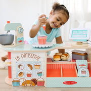 Wooden La Patisserie Bakery Z0